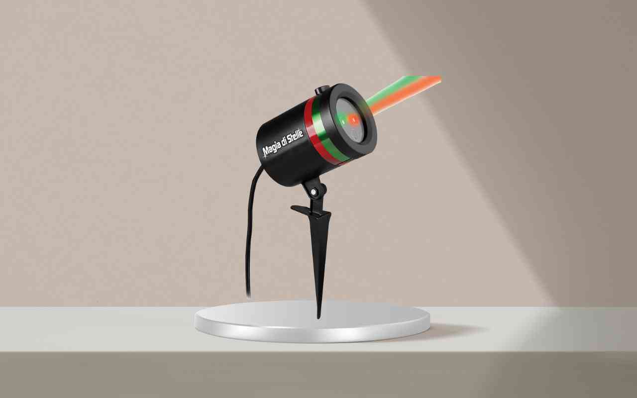 Trasforma il tuo spazio con Magia di Stelle: scopri il faretto laser decorativo