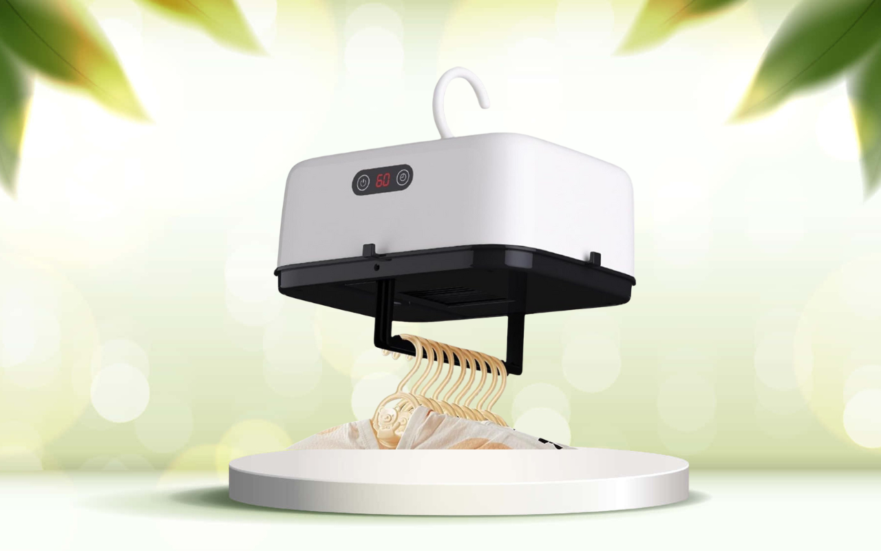 Scopri come asciugare velocemente i tuoi vestiti anche in poco spazio con Cloth Dryner